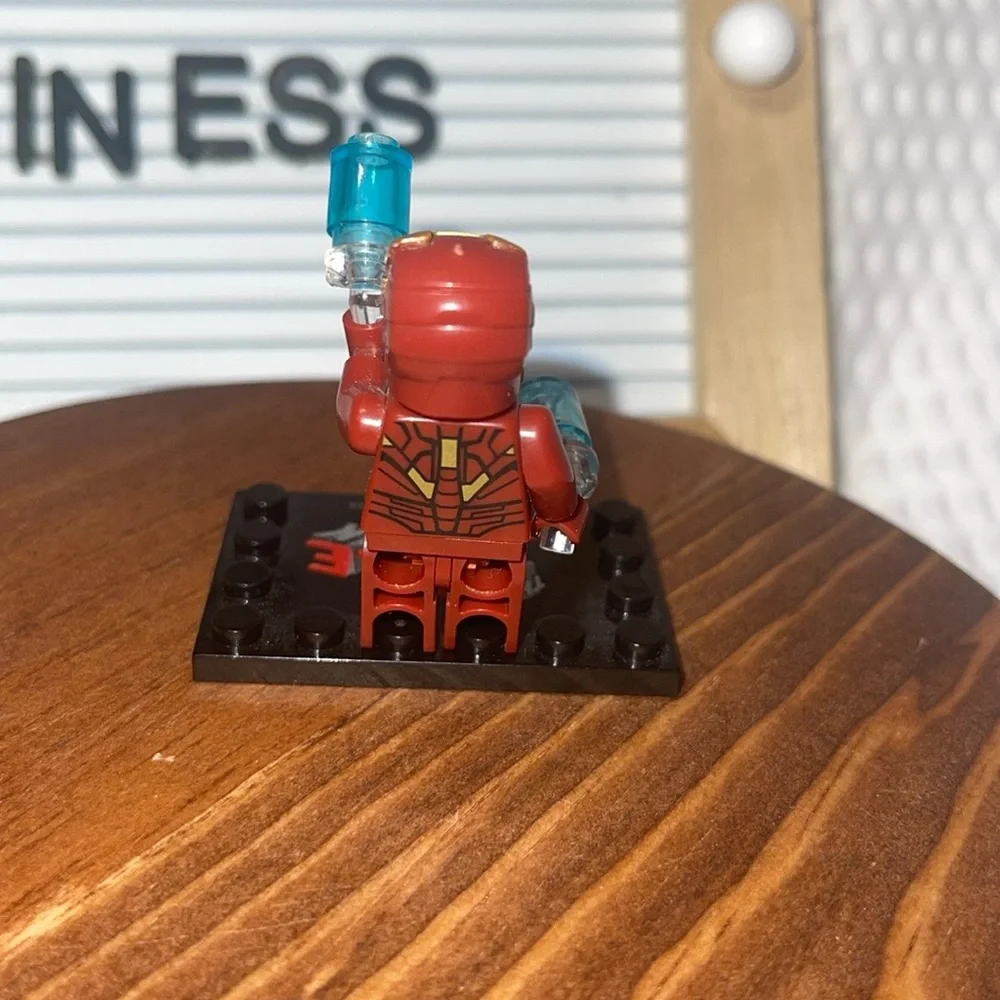 Custom Minifigures IRONMAN Mini Figure  Lego compatible